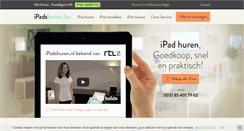 Desktop Screenshot of ipadshuren.be